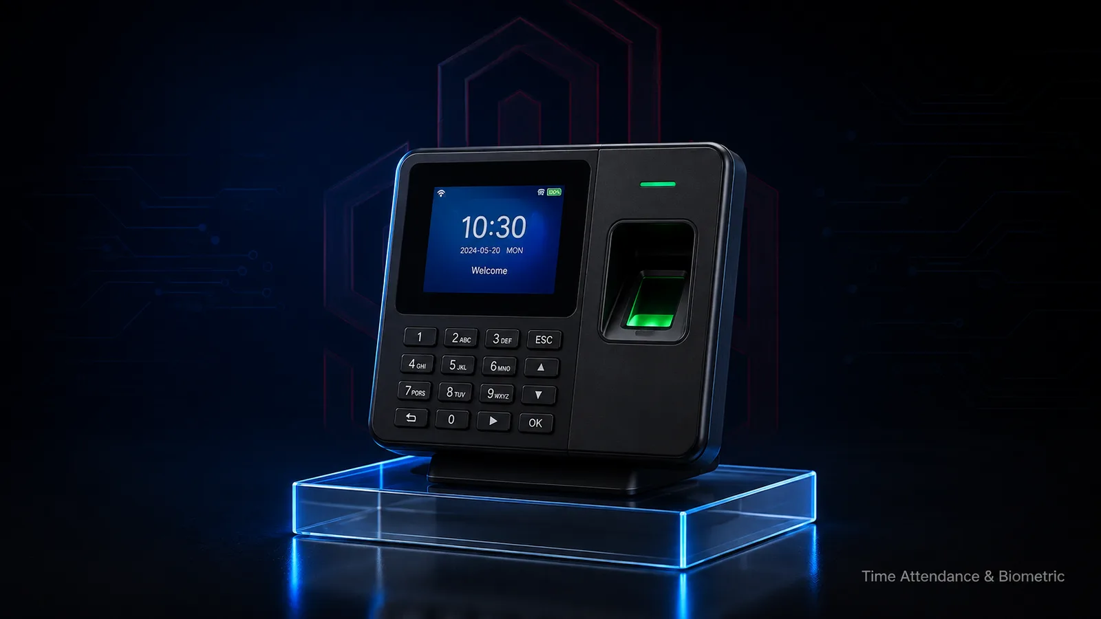 Biometric fingerprint time attendance terminal