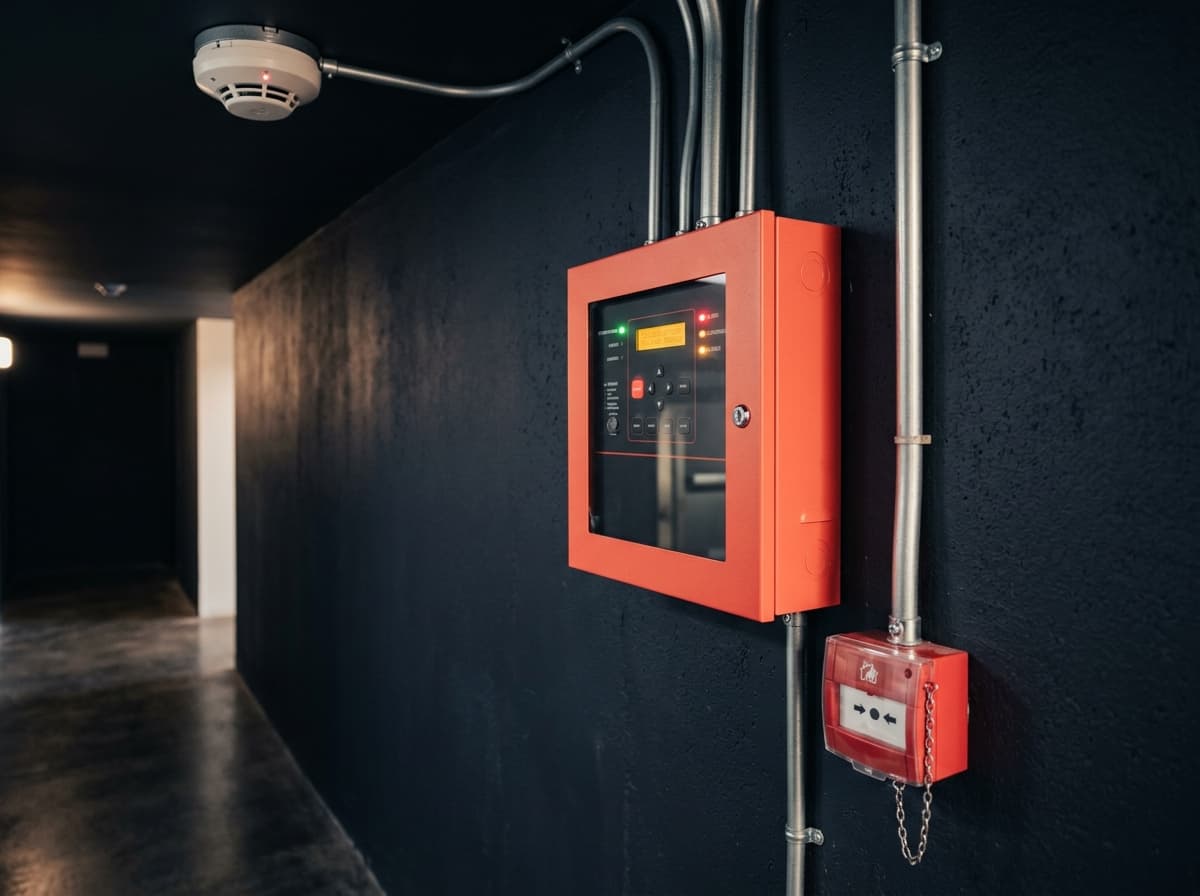 Fire Alarm by Sky Security System